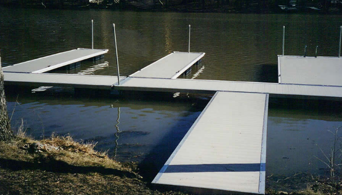 Aluminum Modular Floating Boat Docks &amp; Dock Systems in MD | Lakeside ...